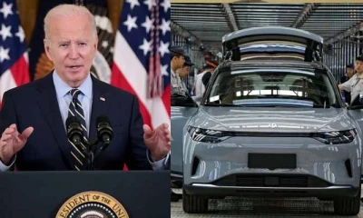 Joe Biden insists ban on Chinese electric vehicles in US
