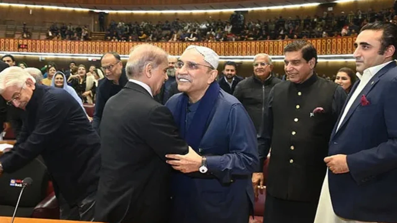 President Zardari to address in joint session of Parliament 