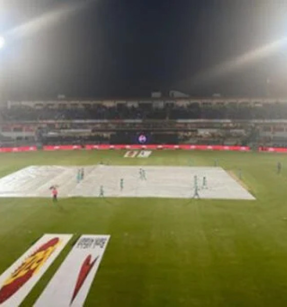 پاکستان اور نیوزی لینڈ کے درمیان ٹی ٹوئنٹی کا پہلا میچ بارش کے باعث منسوخ