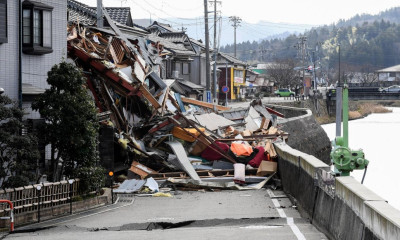 جاپان میں6.9 شدت کا زلزلہ 