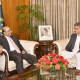 صدر آصف علی زرداری کی وزیر اعظم آزاد کشمیر انوارلحق سے ملاقات
