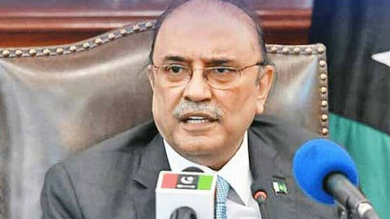 آصف علی زرداری پاکستان پیپلز پارٹی پارلیمنٹرین کی صدارت سےمستعفی