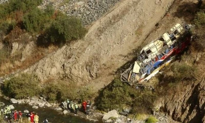 15 killed as bus falls into ditch in Chilas