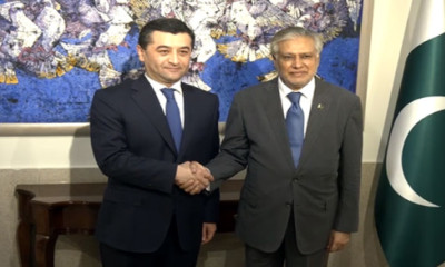 نائب وزیراعظم کا ازبکستان سے تعلقات بڑھانے کا عندیہ