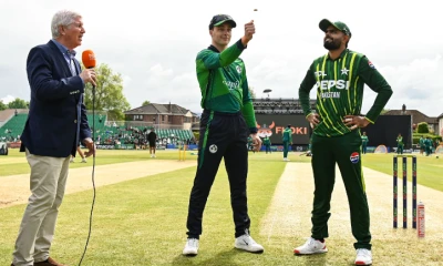 Pakistan decide to bowl first against Ireland in third T20I match