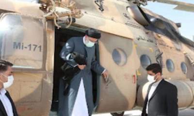 ایران کے صدر ابراہیم رئیسی کے قافلے میں شامل  ہیلی کاپٹر  حادثے کا شکار