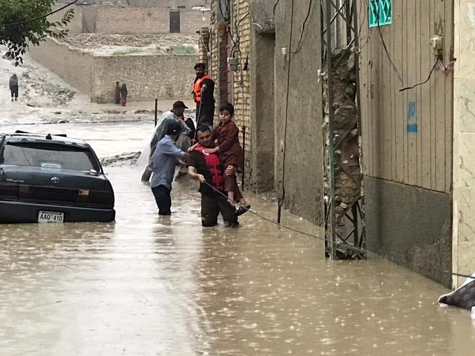 Heavy Downpour Inundates Quettas Low Lying Areas