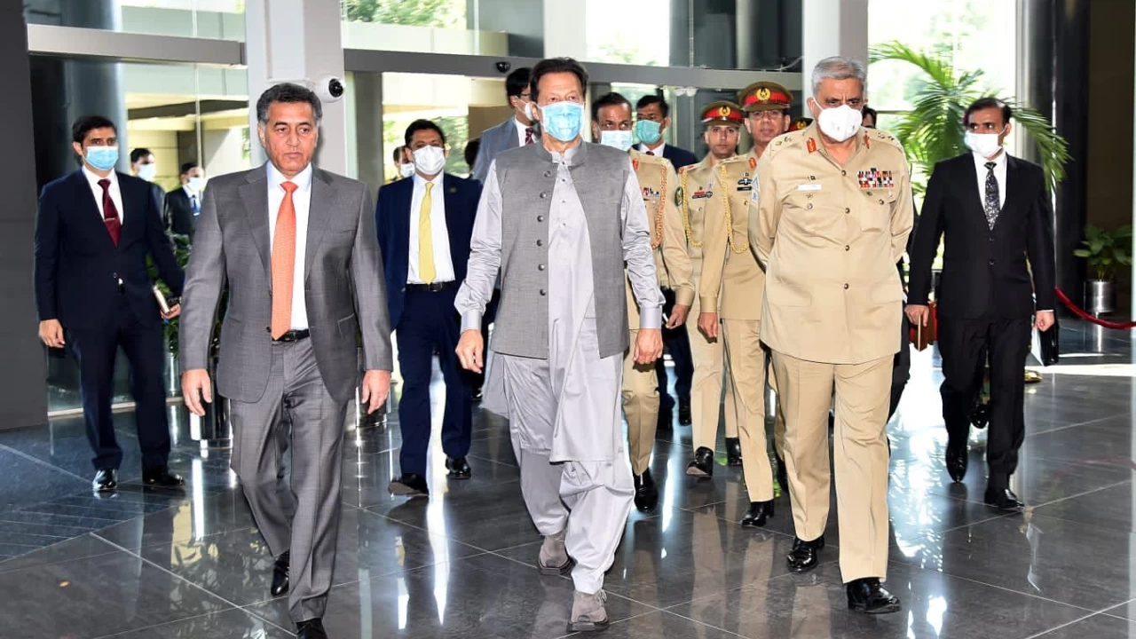 PM Imran, military leadership briefed on national security, Afghanistan at ISI headquarters