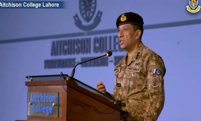 DG ISPR Major General Ahmed Sharif Visits Lahore's Educational Institutions