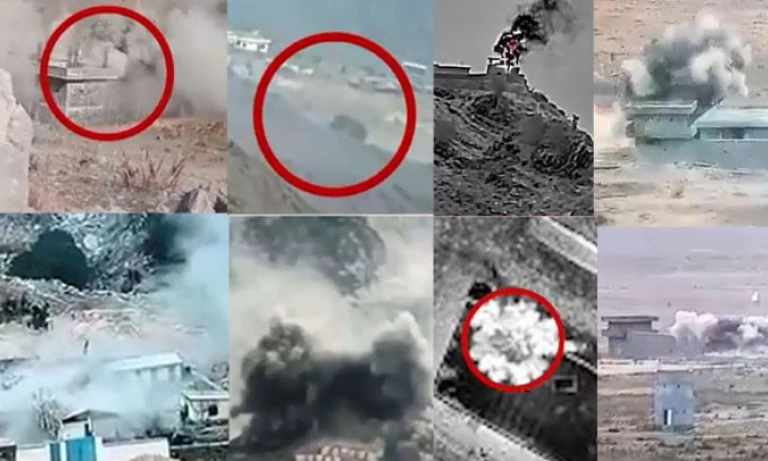 Pakistan Army Conducts Operation, Destroys Afghan Taliban Posts in Arandu and Khurram Sectors