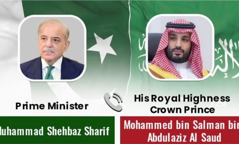 PM Shehbaz Reaffirms Pakistan's Unwavering Solidarity with Saudi Arabia Amid Attacks