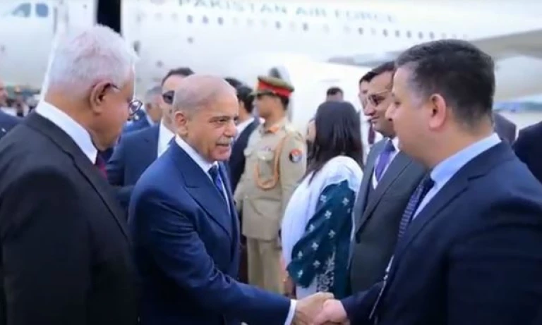 PM Shehbaz Arrives in Antalya for Key Diplomatic Forum and Bilateral Talks