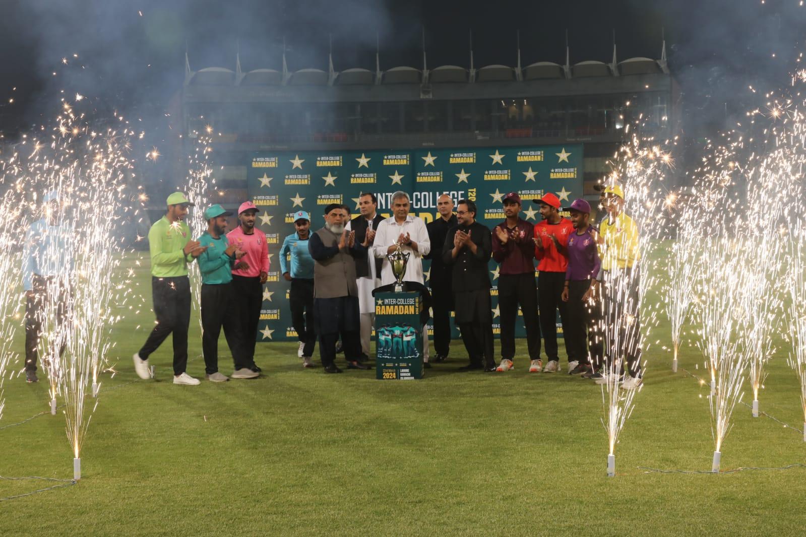 Inter-College Ramadan T20 Cup 2024 kicks off