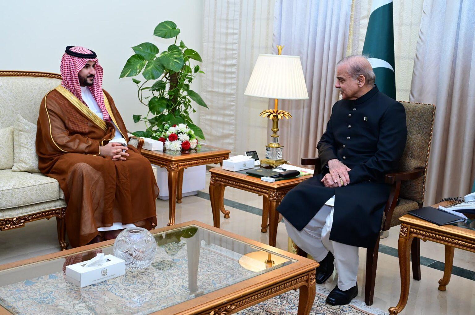 PM, Saudi Defence Mnister discuss security, regional issues