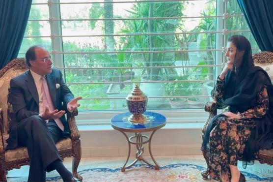 وزیر اعلیٰ پنجاب مریم نواز شریف سے وفاقی وزیر خزانہ محمد اورنگزیب کی ملاقات