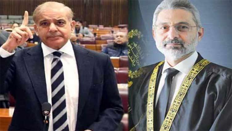 PM Shehbaz will meet CJP Isa tomorrow