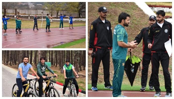 Strict training of Pakistani cricketers at Kakul Academy