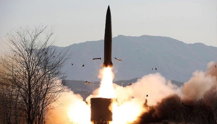 North Korea test-fires ballistic missile