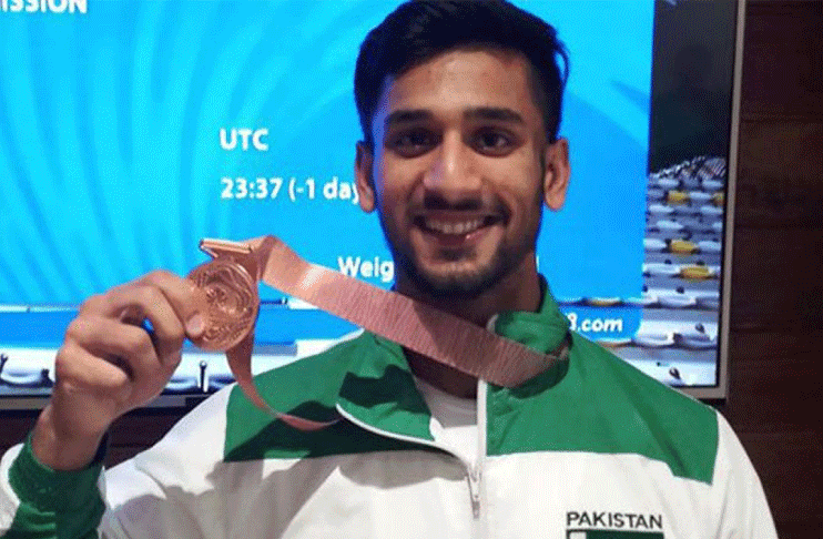 World Weightlifting Championship: Talha Talib wins first ever medal for Pakistan