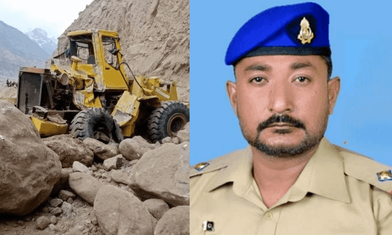 لینڈ سلائیڈنگ کی زد میں آکرشہید نائب صوبیدار خالد نصیرکی نماز جنازہ ادا کردی گئی