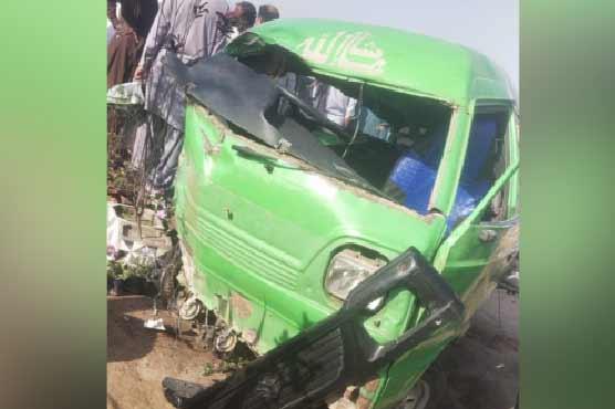 Four kids killed, 10 injured as school van, tractor trolley collide in Toba