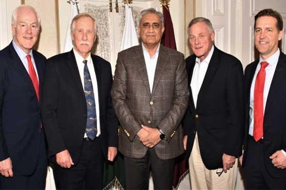 امریکی سینیٹرز کی آرمی چیف جنرل قمر جاوید باجوہ سے ملاقات