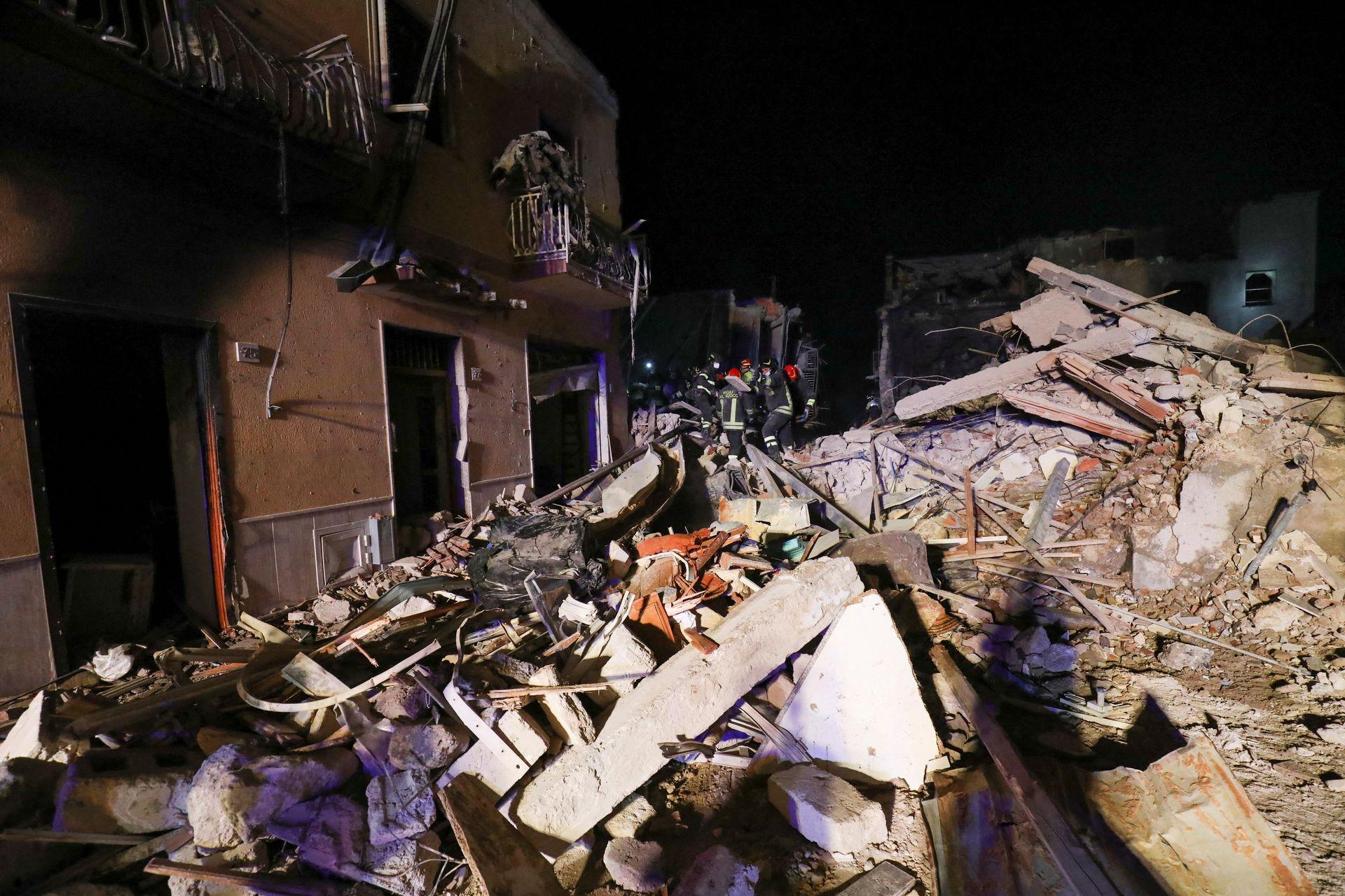 One dead, several missing after building collapses in Italy   