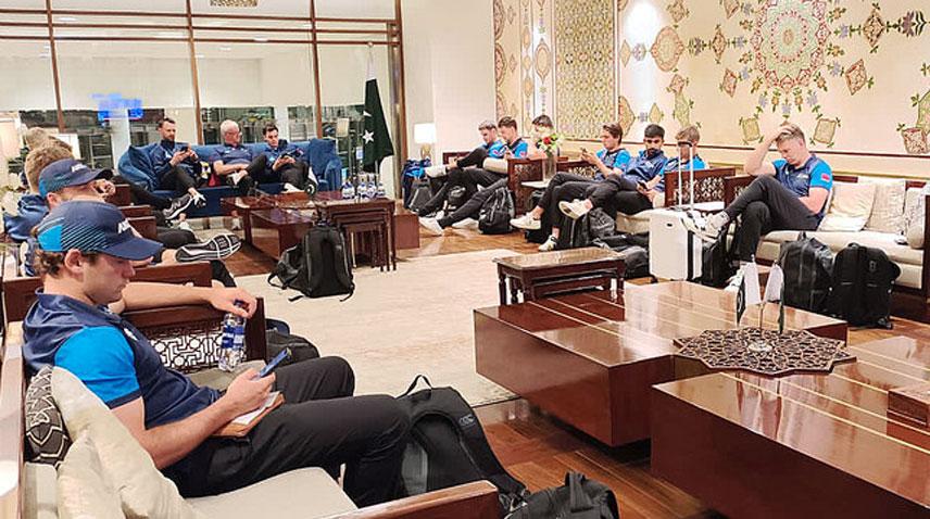 New Zealand cricket team arrive in Islamabad