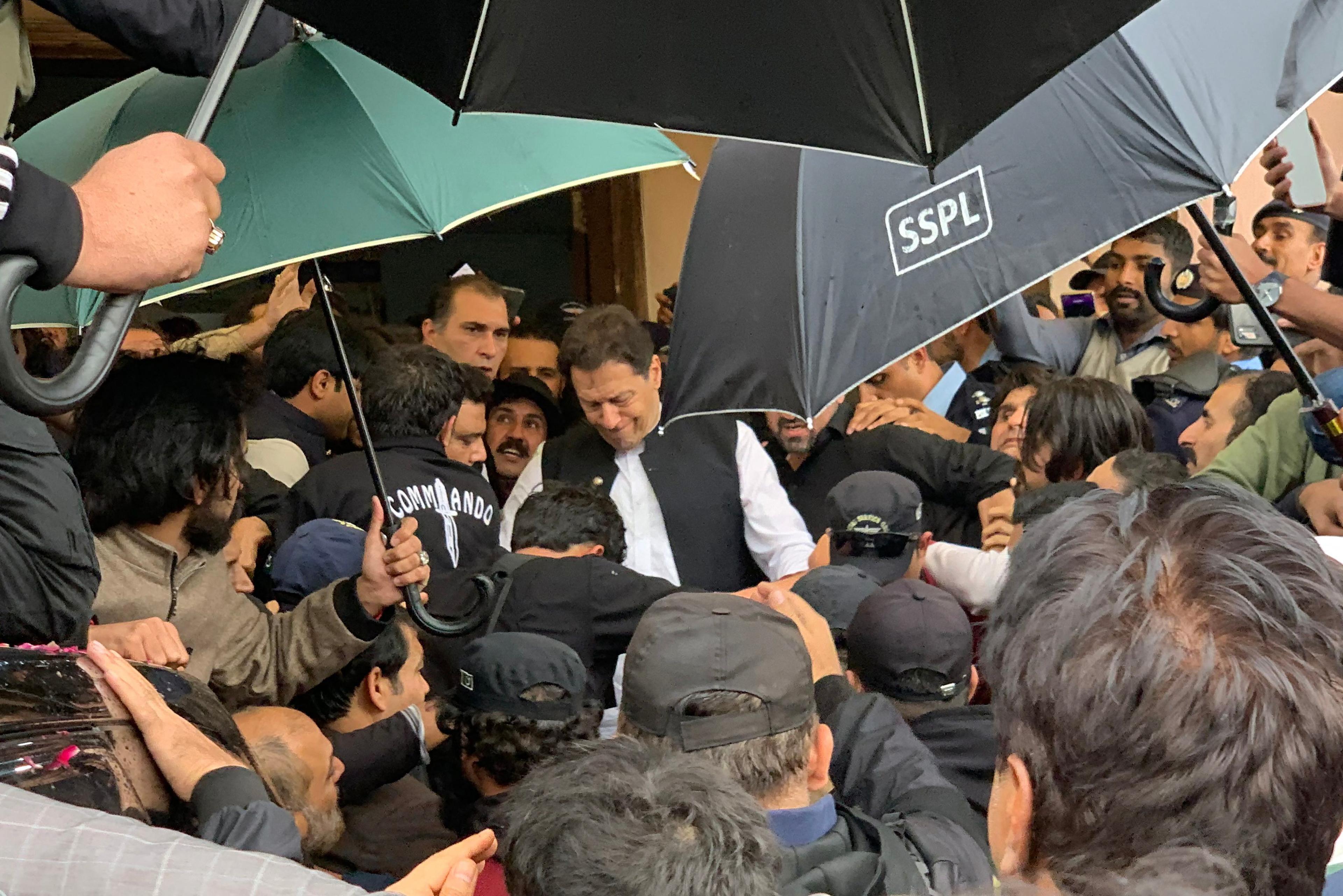 Imran Khan's interim bail extended in three cases