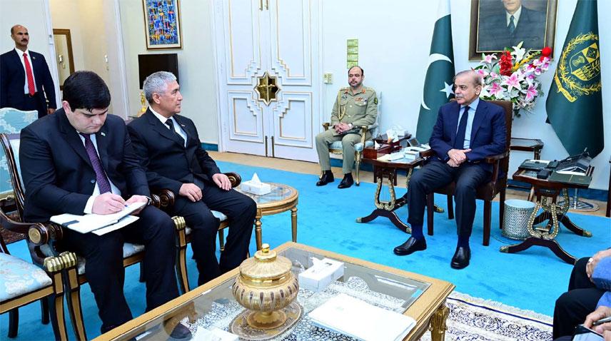 PM calls for enhancing Pakistan-Turkmenistan cooperation in different sectors