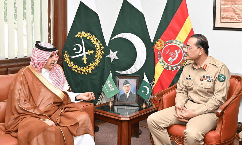 Assistant Defense Minister of Saudi Arabia meets Army Chief