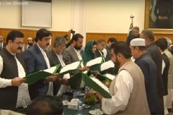 Balochistan's 14-member cabinet takes oath