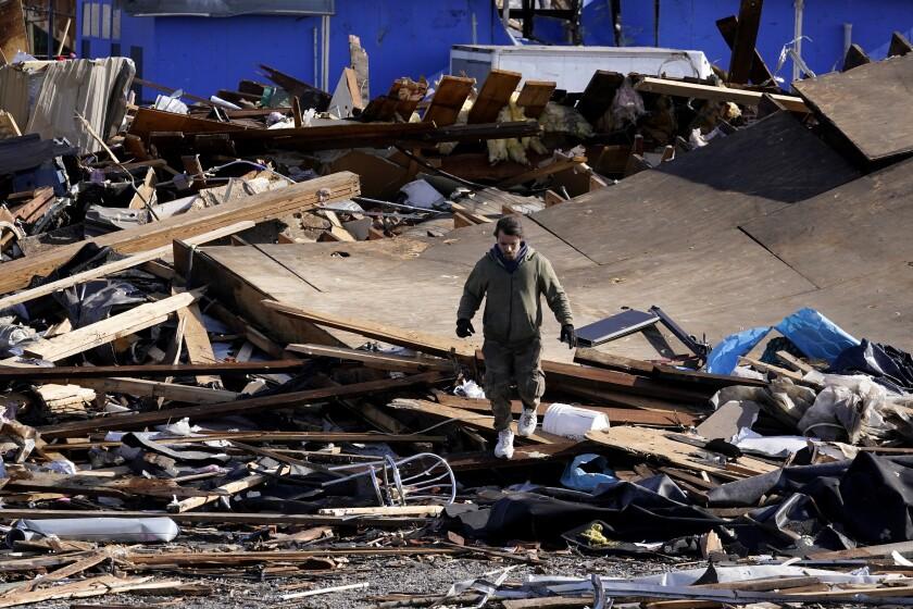 Deadly tornadoes turn 100-year-old church into rubble within seconds 