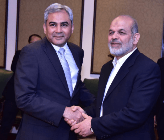 Interior Minister Naqvi meets his Iranian counterpart Vahidi