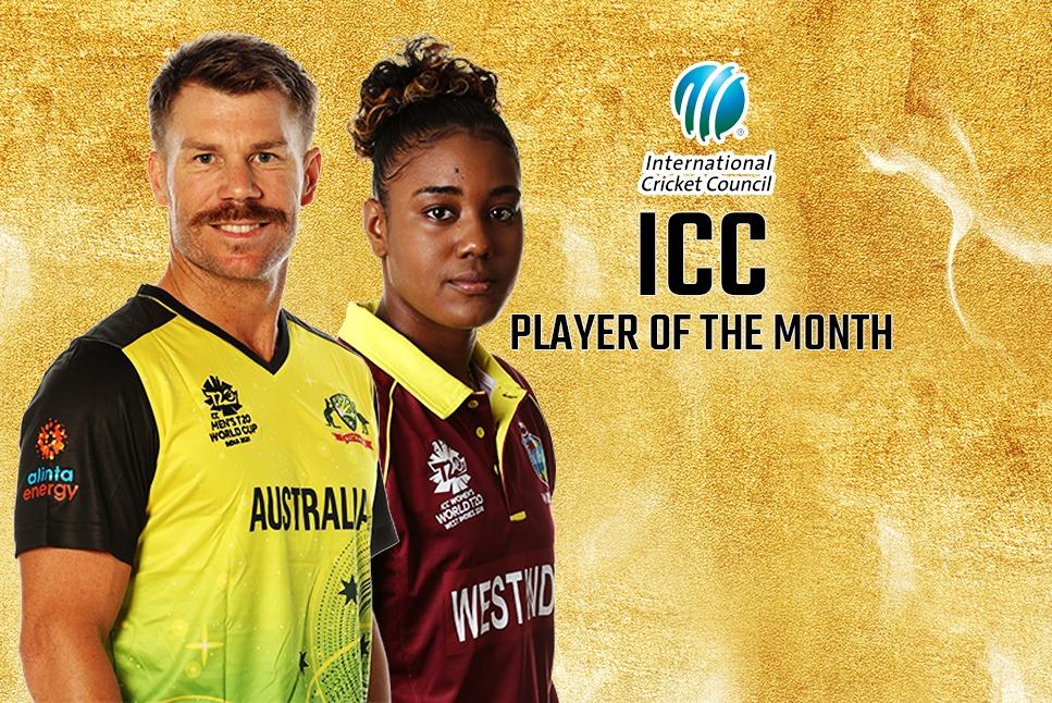 ICC announces player of the month