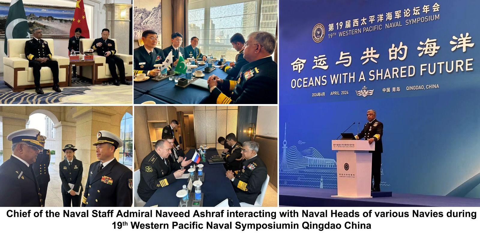 Chief of Naval Staff attends 19th western pacific naval symposium in China