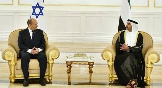 Israeli premier reaches UAE on historic visit