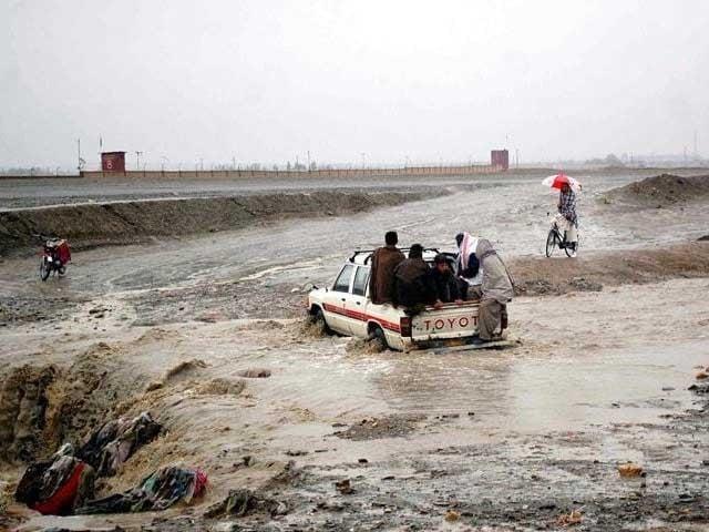 Rains wreaked havoc in Balochistan 