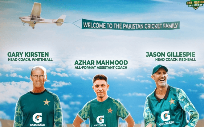 Gillespie to coach Pakistan in red-ball cricket, Kirsten in white-ball cricket