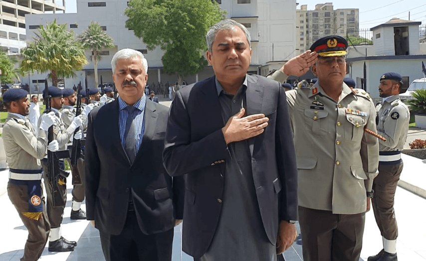 Interior Minister visits Pakistan Coast Guards’ headquarters