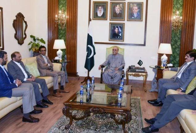 MQM delegation meets President Asif Ali Zardari