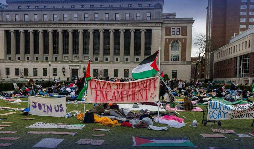 UN rights chief ‘troubled’ by tough police action against pro-Palestinian protesters at US universities