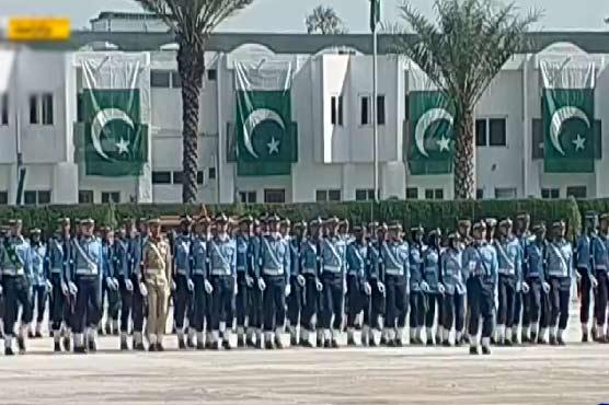 Passing out parade at PAF Academy Risalpur