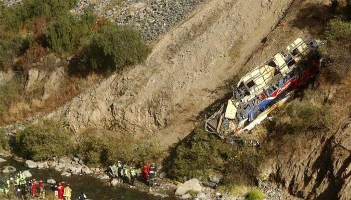 15 killed as bus falls into ditch in Chilas