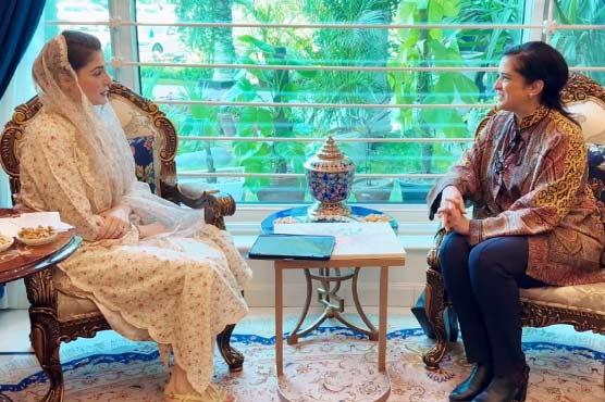 مریم نواز سے ورلڈ ہیلتھ آرگنائزیشن کے ریجنل ڈائریکٹر کی ملاقات