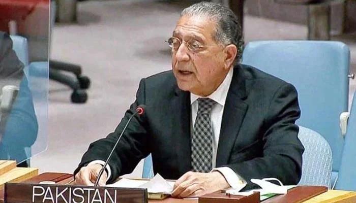 بھارت پاکستان میں بیرونی سرمایہ کاری کو نقصان پہنچا رہا ہے ، پاکستانی سفیر