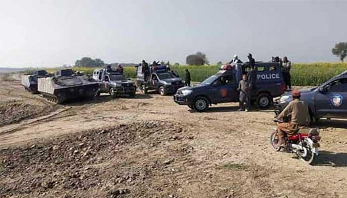 کچے کے سرحدی علاقے میں پولیس کی کارروائی، 2 ڈاکو ہلاک جبکہ 7 زخمی