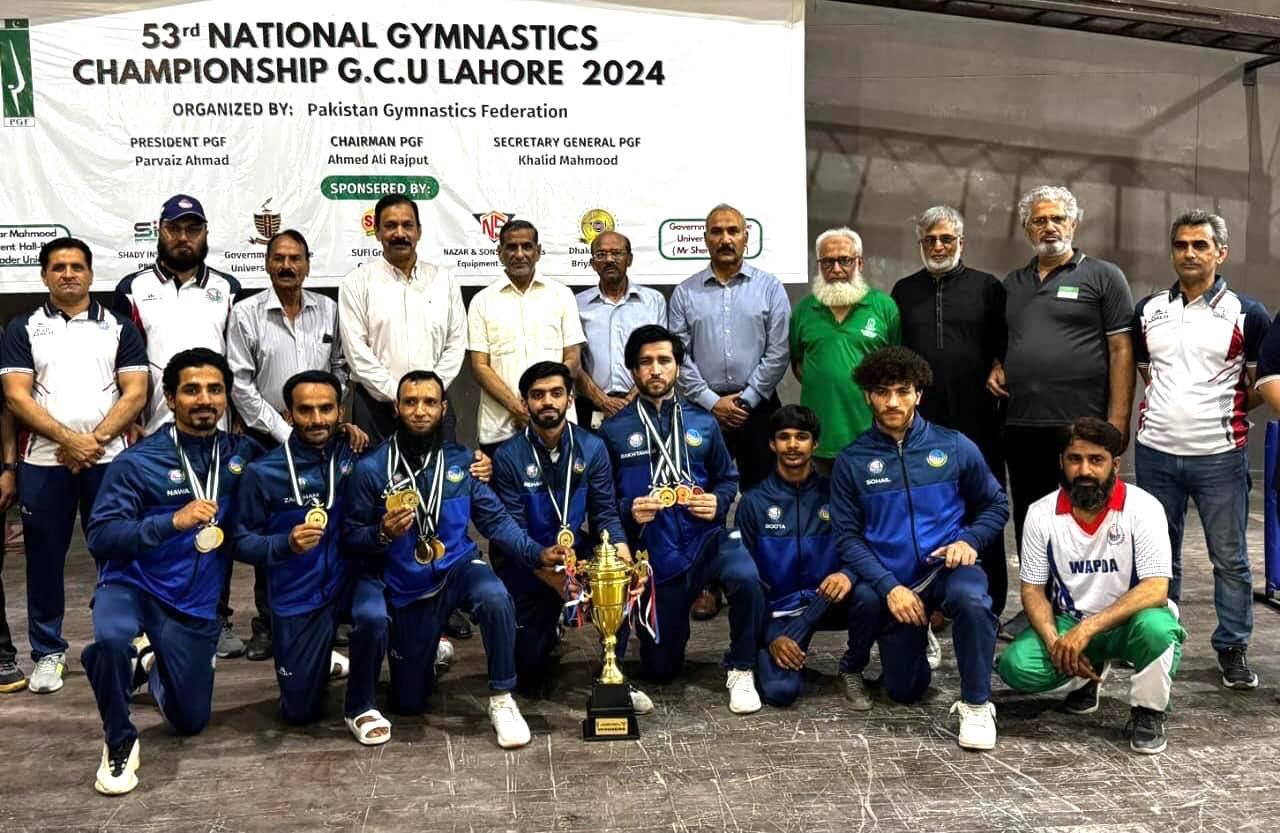 WAPDA bags national gymnasium championship title