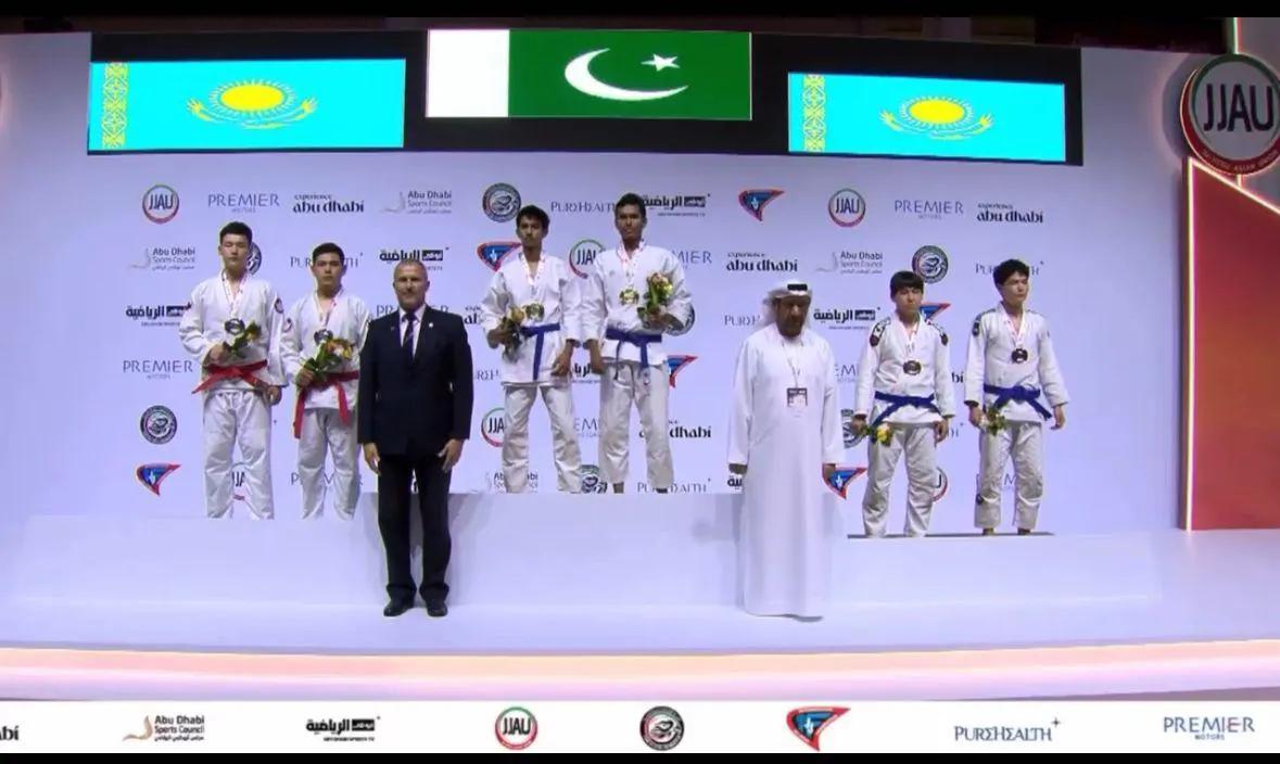 Pakistan bag gold, bronze medals in Asian Jujitsu Championship