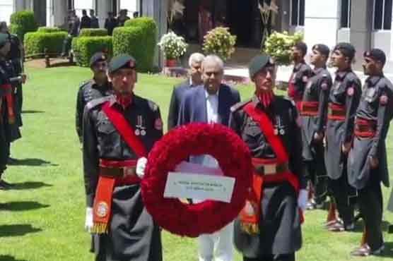 Naqvi visits FC Headquarters North Balochistan